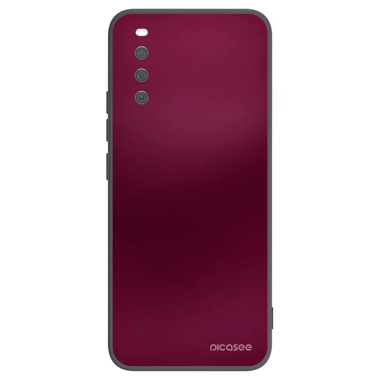 Picasee Sony Xperia 10 III Hülle - Schwarzes Silikon - Velvet Bordeaux