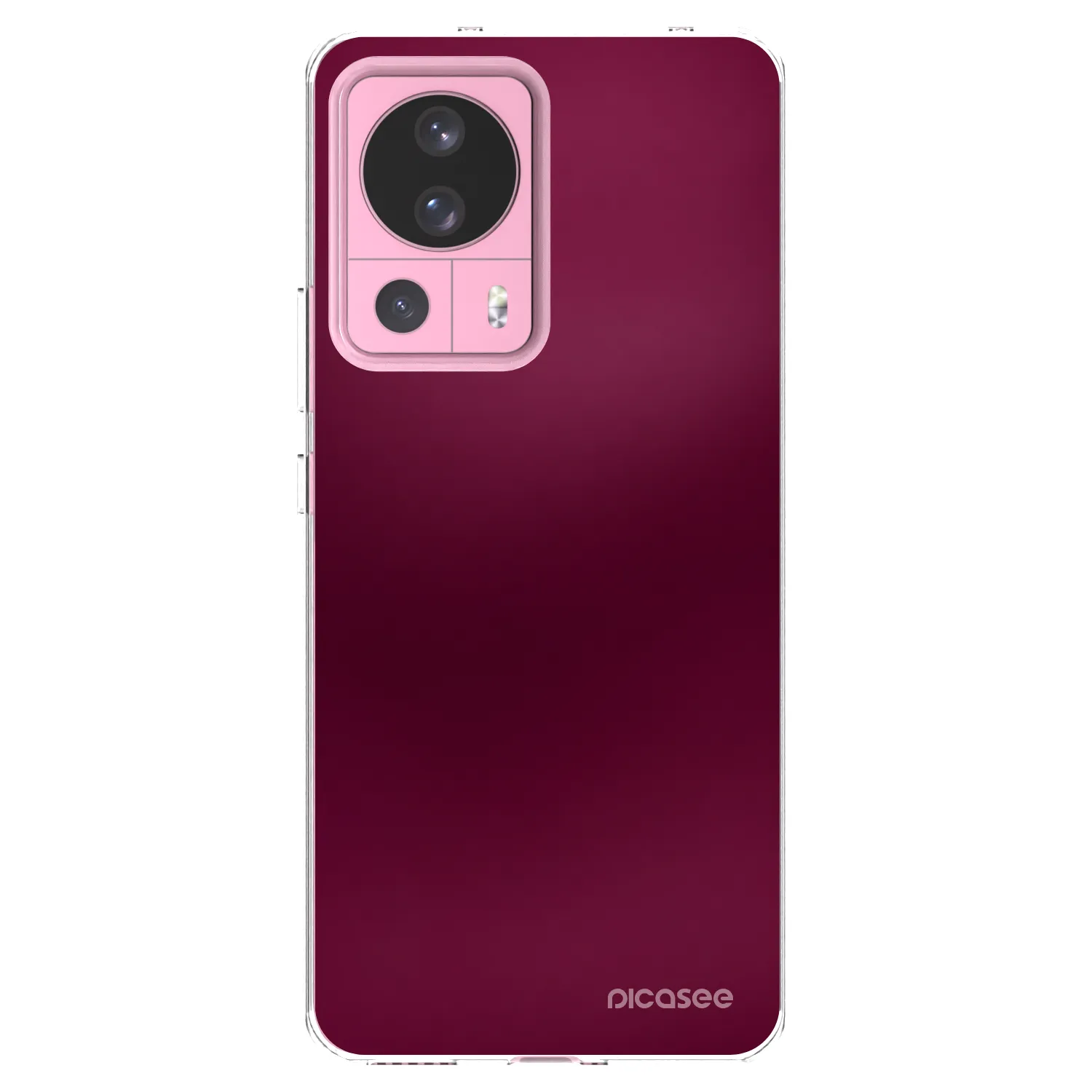 Picasee Xiaomi 13 Lite Hülle - Transparentes Silikon - Velvet Bordeaux