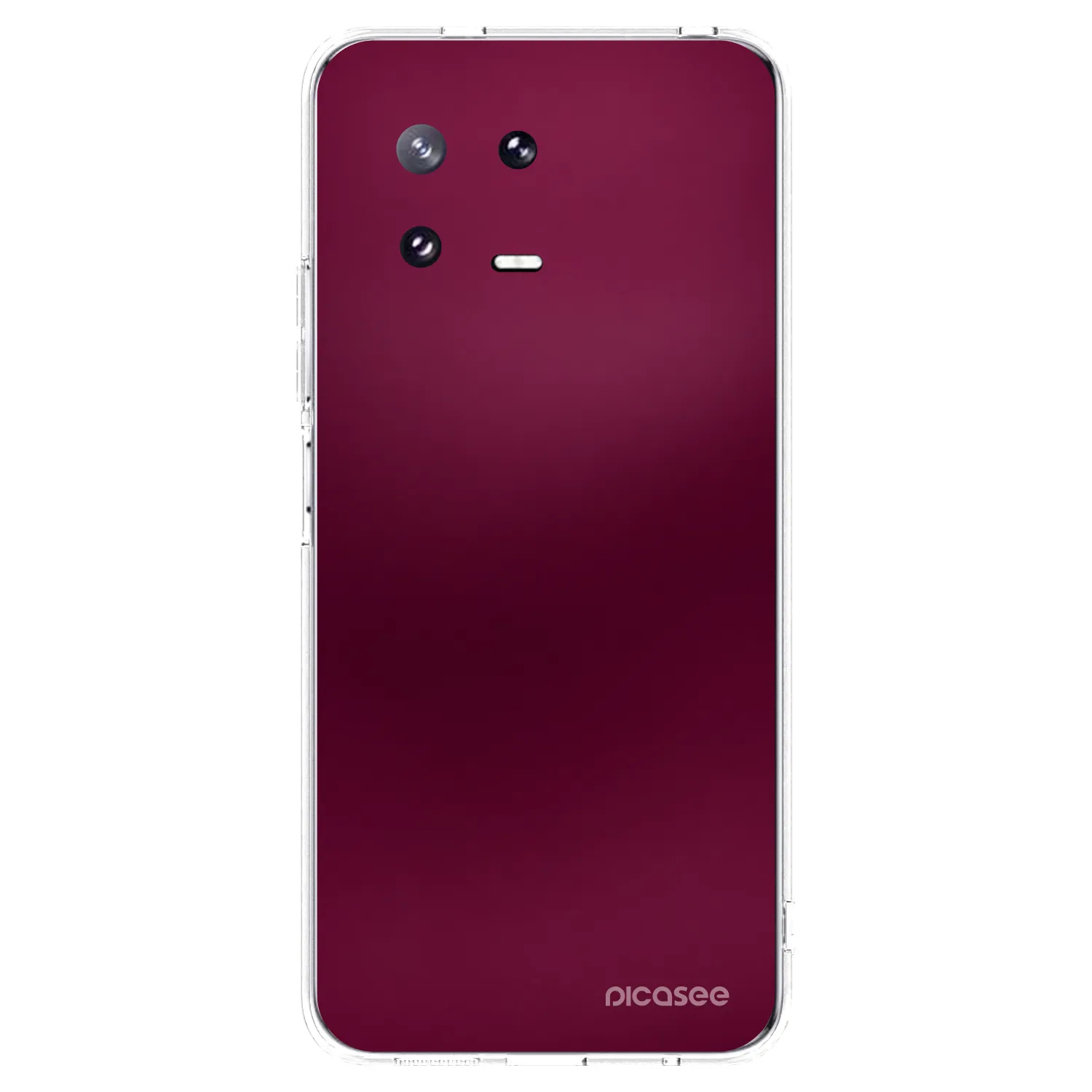 Picasee Xiaomi 13 Pro Hülle - Transparentes Silikon - Velvet Bordeaux
