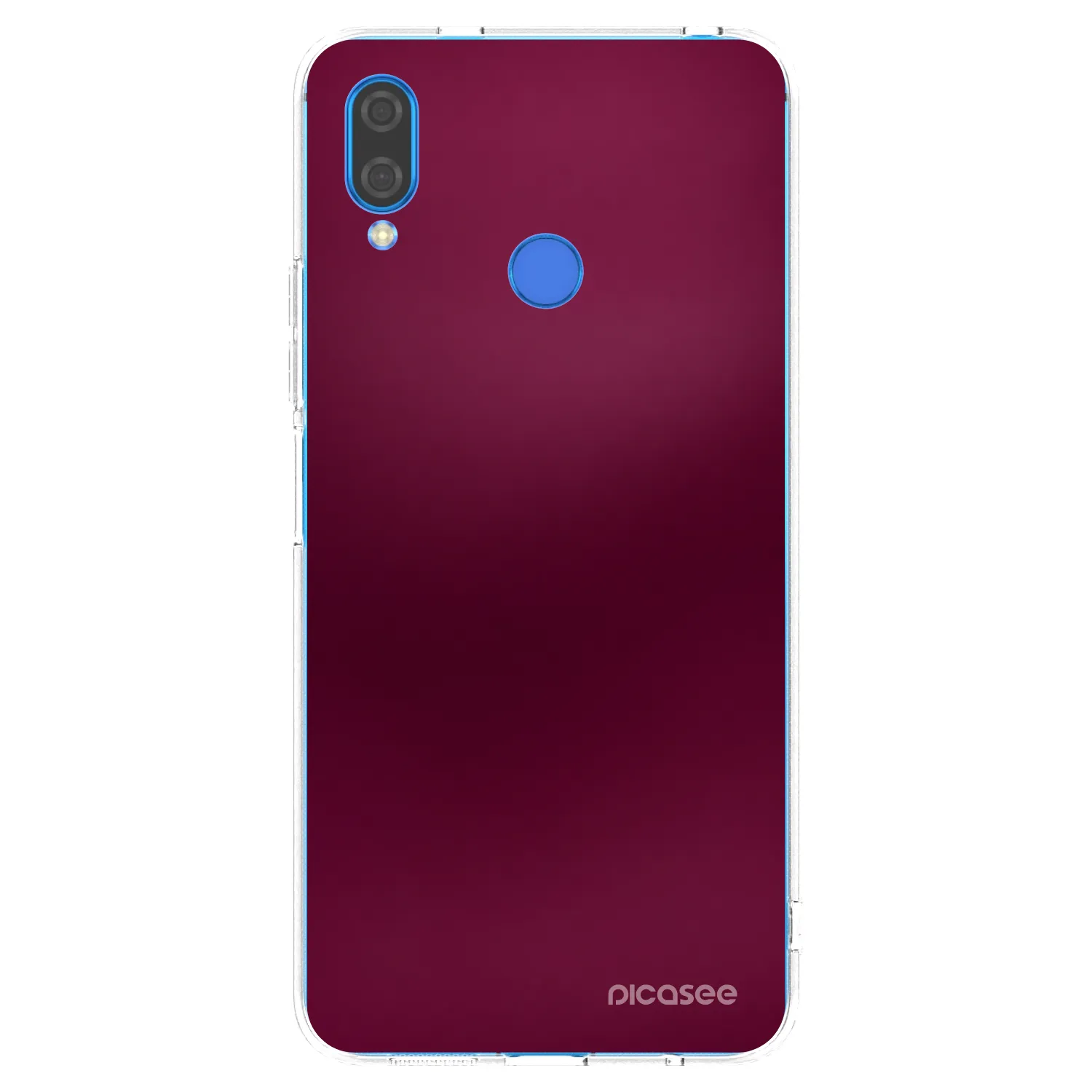 Picasee Huawei Nova 3 Hülle - Transparentes Silikon - Velvet Bordeaux