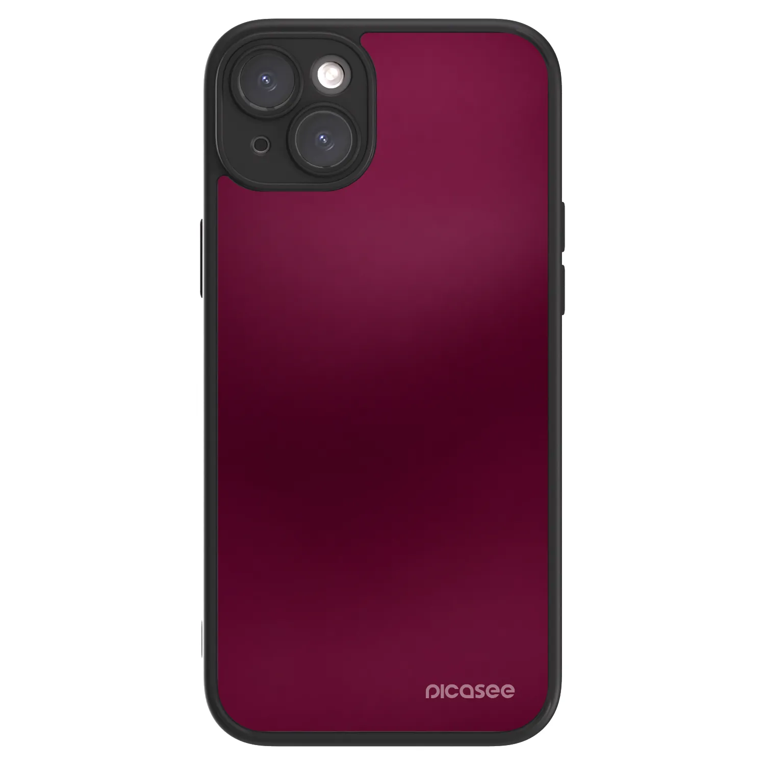 Picasee ULTIMATE CASE MagSafe für Apple iPhone 15 Plus - Velvet Bordeaux