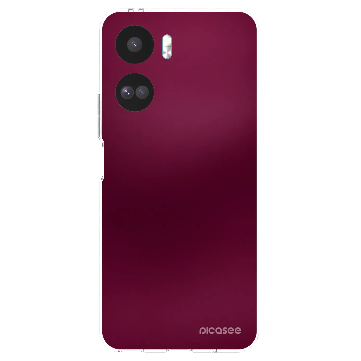 Picasee Honor 90 Lite 5G Hülle - Transparentes Silikon - Velvet Bordeaux