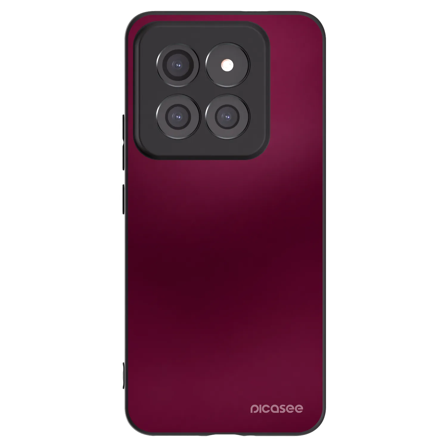 Picasee Xiaomi 14 Pro Hülle - Schwarzes Silikon - Velvet Bordeaux