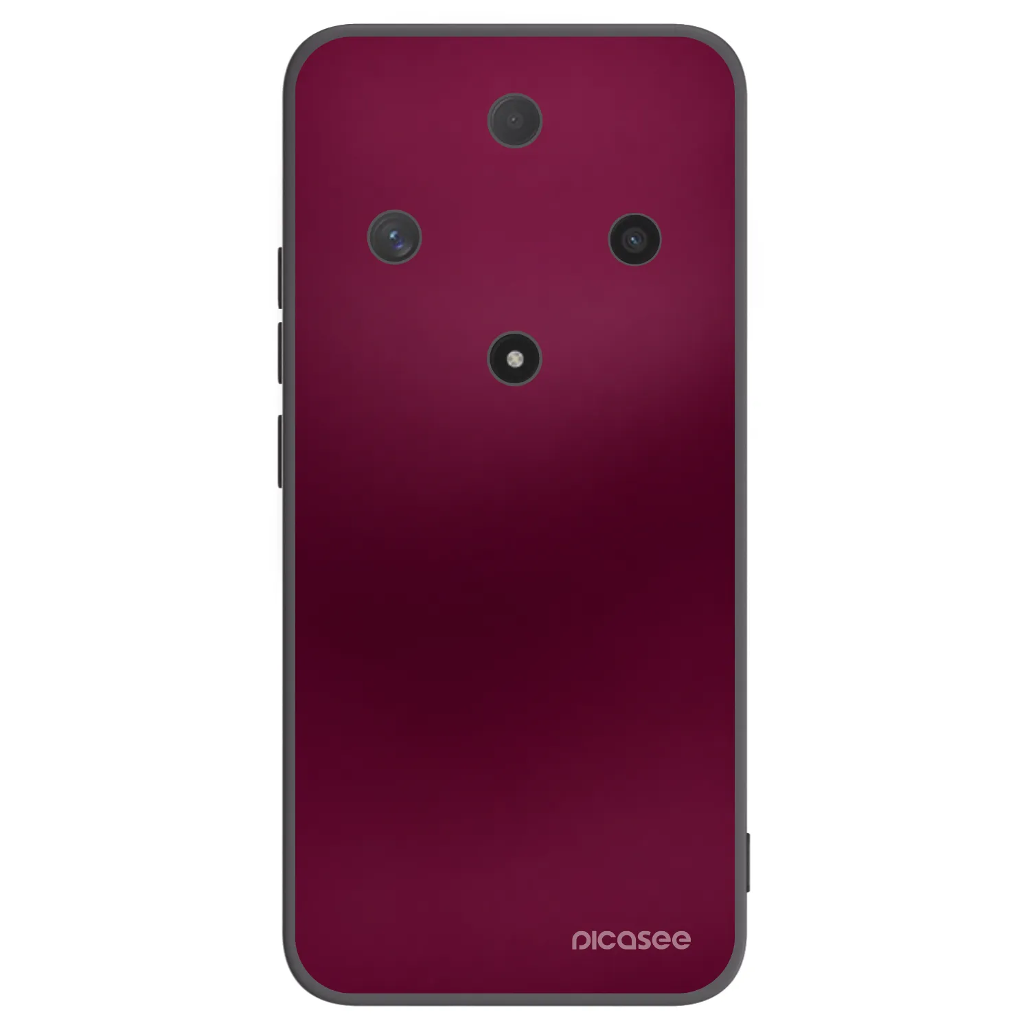 Picasee Honor Magic6 Lite 5G Hülle - Schwarzes Silikon - Velvet Bordeaux