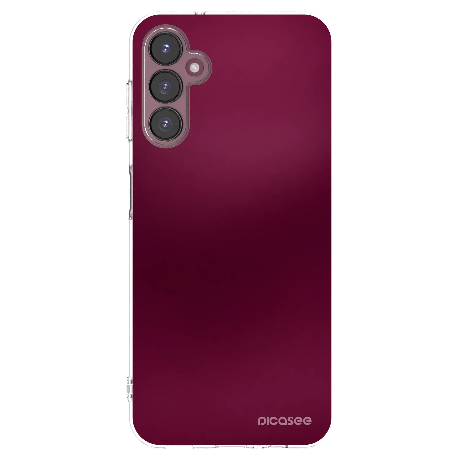 Picasee Samsung Galaxy A05s A057G Hülle - Transparentes Silikon - Velvet Bordeaux