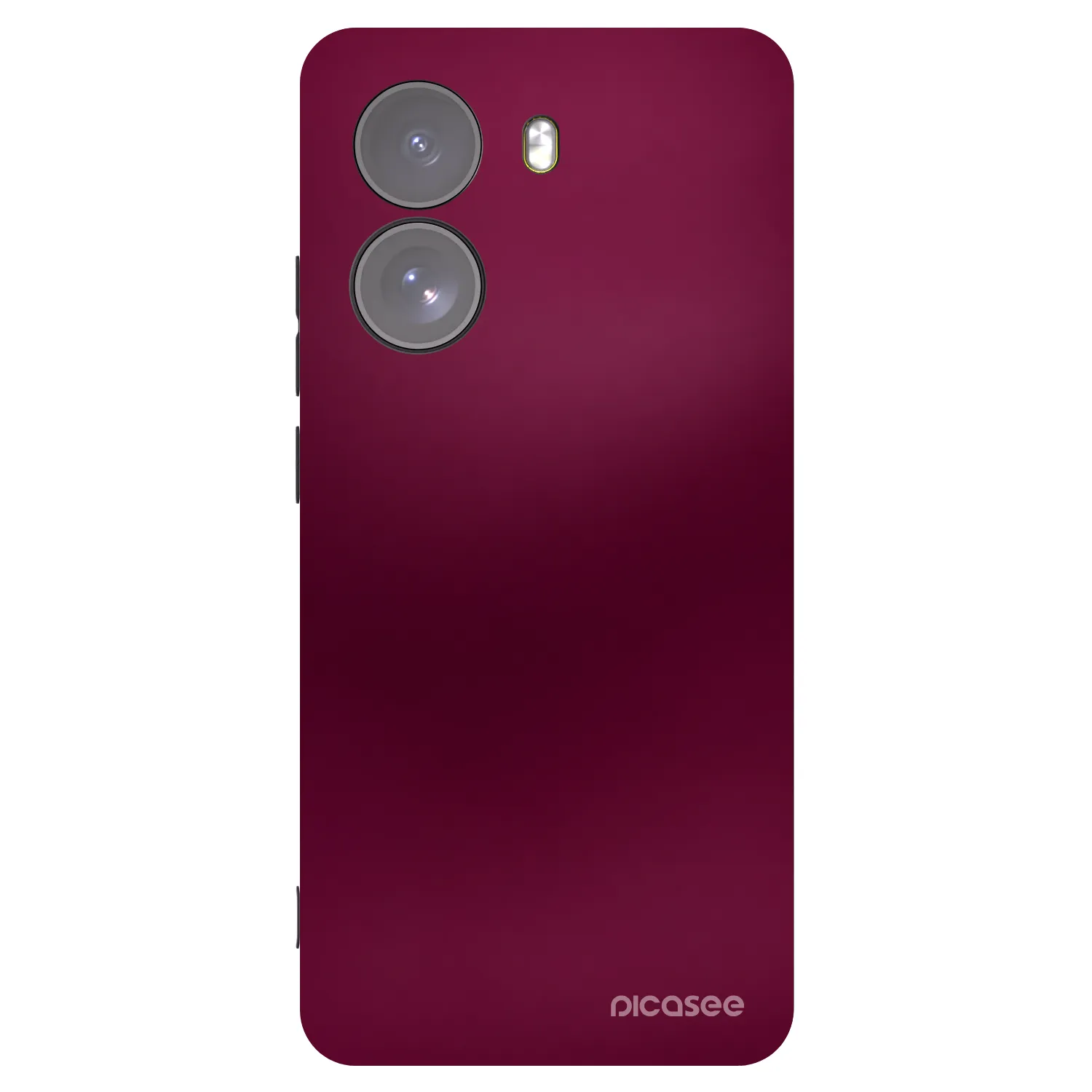 Picasee Xiaomi Poco X7 Hülle - Schwarzes Silikon - Velvet Bordeaux