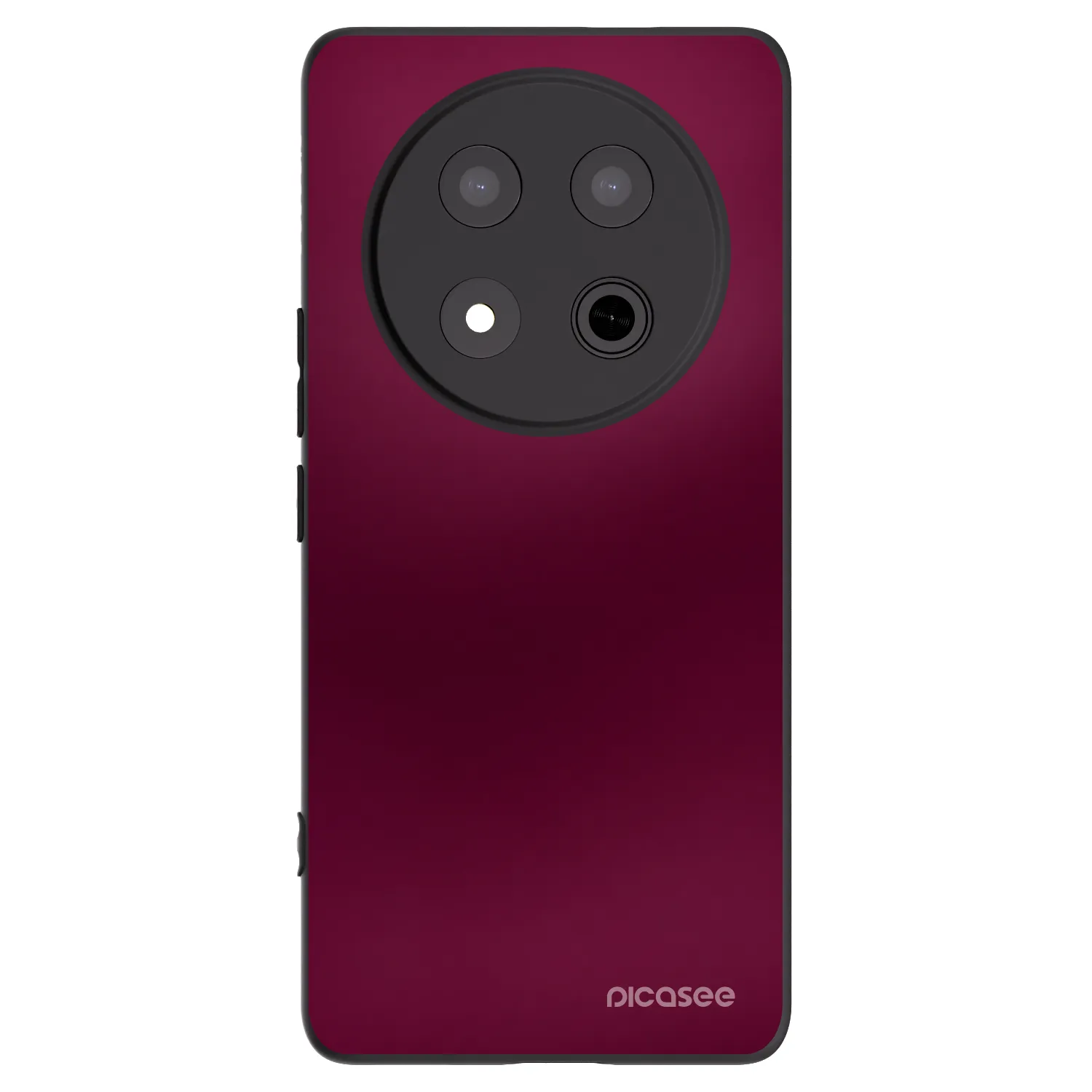 Picasee Honor Magic7 Lite 5G Hülle - Schwarzes Silikon - Velvet Bordeaux