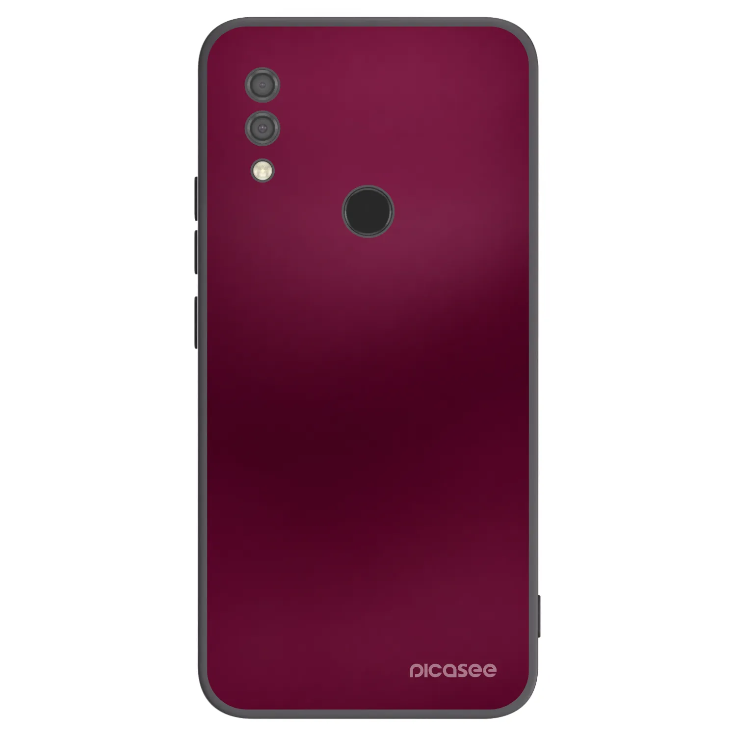 Picasee Xiaomi Redmi 7 Hülle - Schwarzes Silikon - Velvet Bordeaux