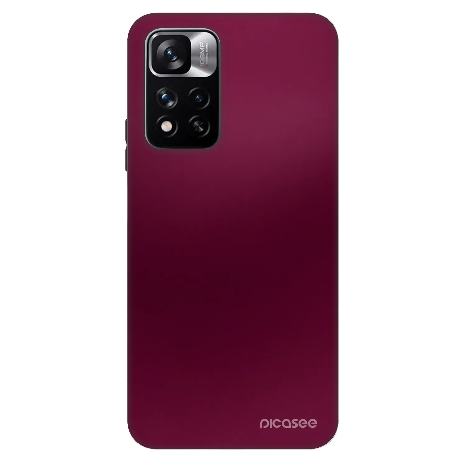 Picasee Fashion Case für Xiaomi Redmi Note 11 Pro 5G - Velvet Bordeaux