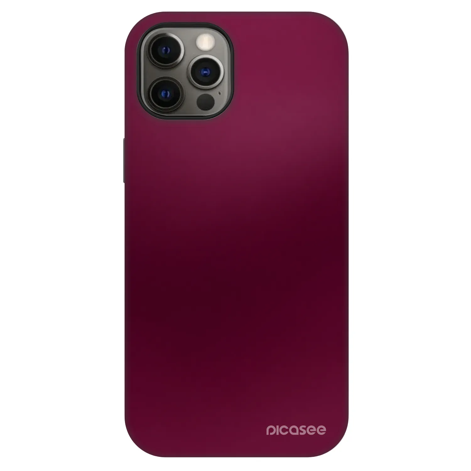 Picasee Fashion Case MagSafe für Apple iPhone 12 - Velvet Bordeaux