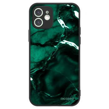 Picasee ULTIMATE CASE für Apple iPhone 12 - Dark emerald