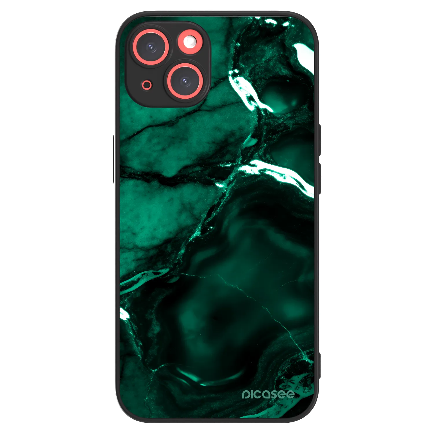 Picasee ULTIMATE CASE für Apple iPhone 13 - Dark emerald