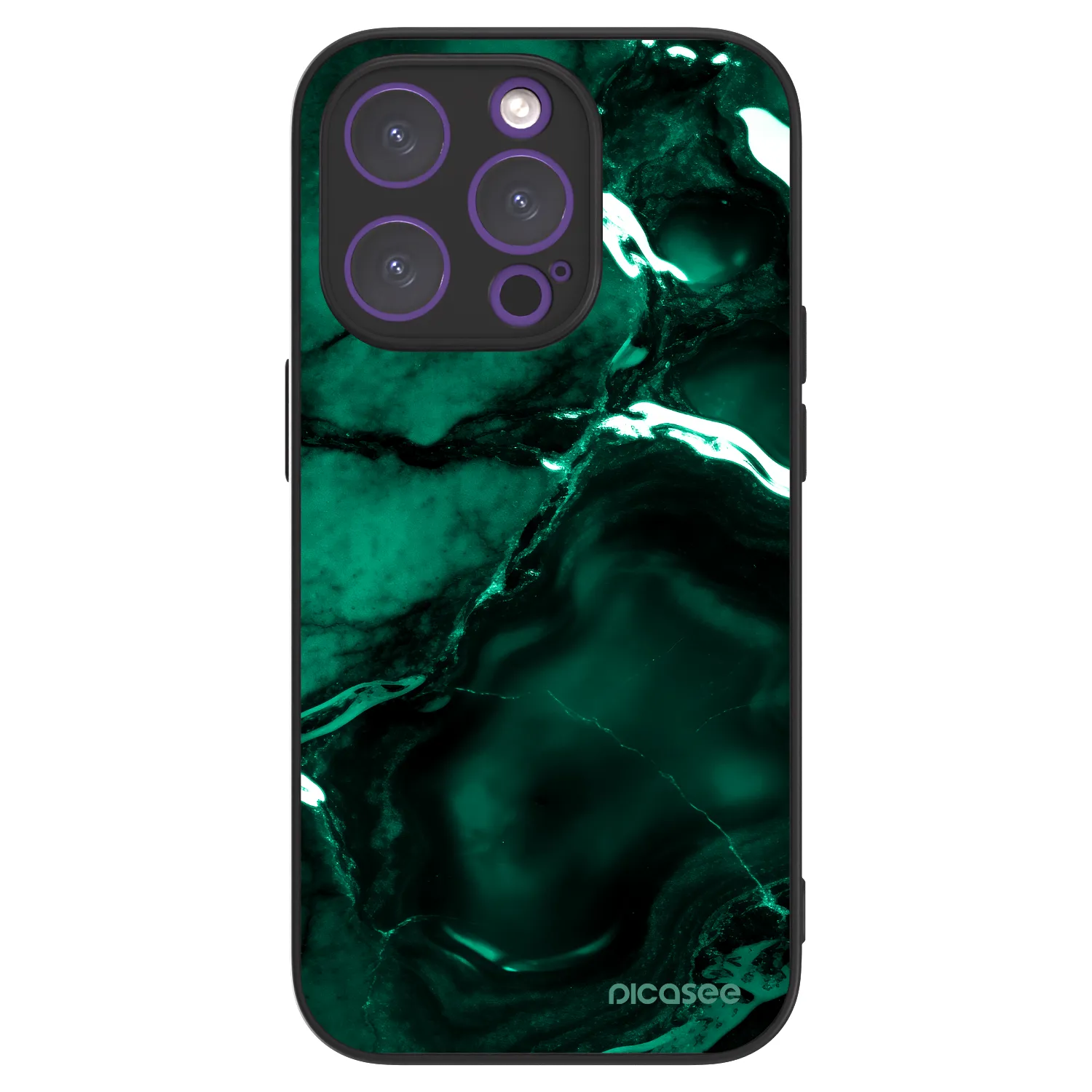 Picasee ULTIMATE CASE für Apple iPhone 14 Pro - Dark emerald
