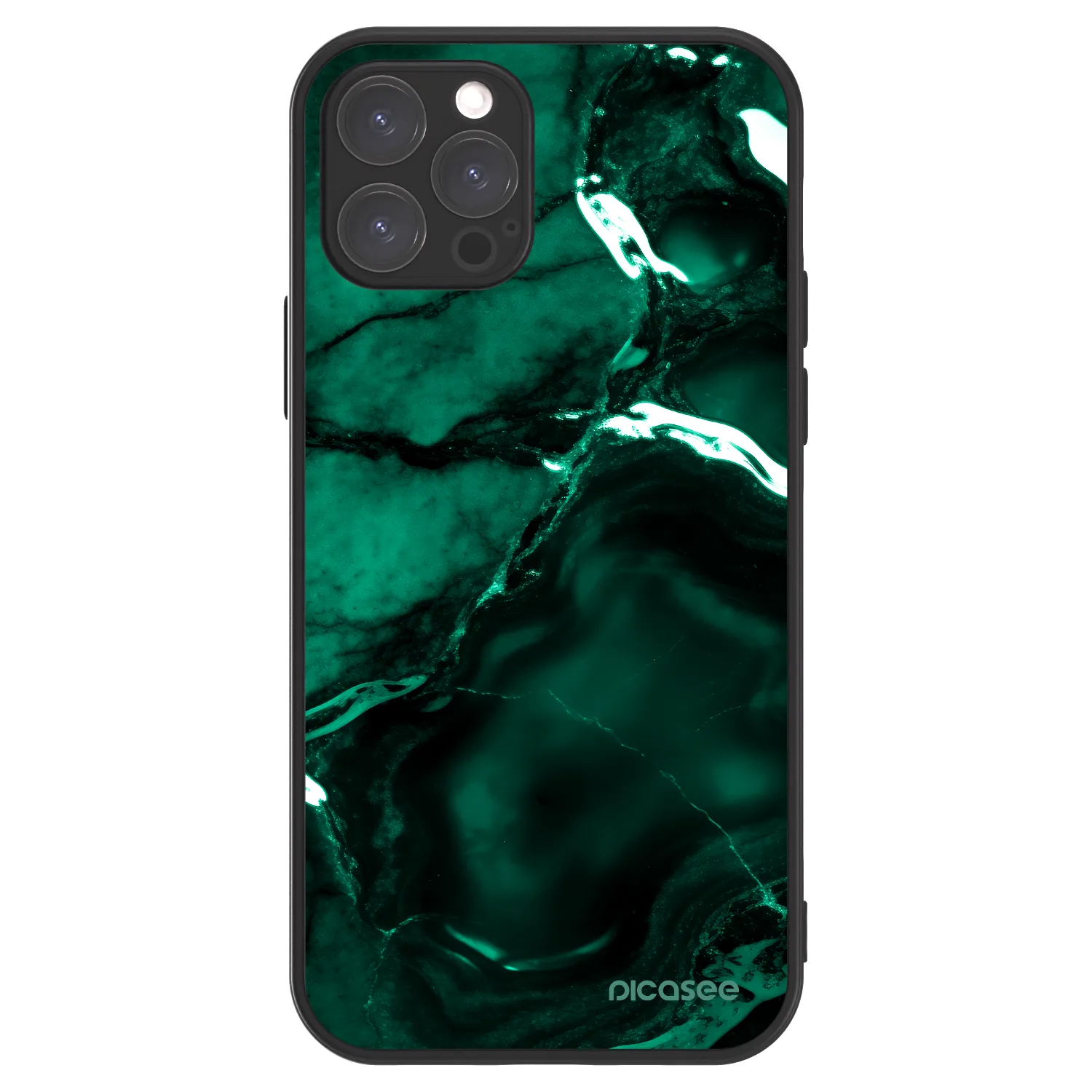 Picasee ULTIMATE CASE MagSafe für Apple iPhone 12 Pro - Dark emerald