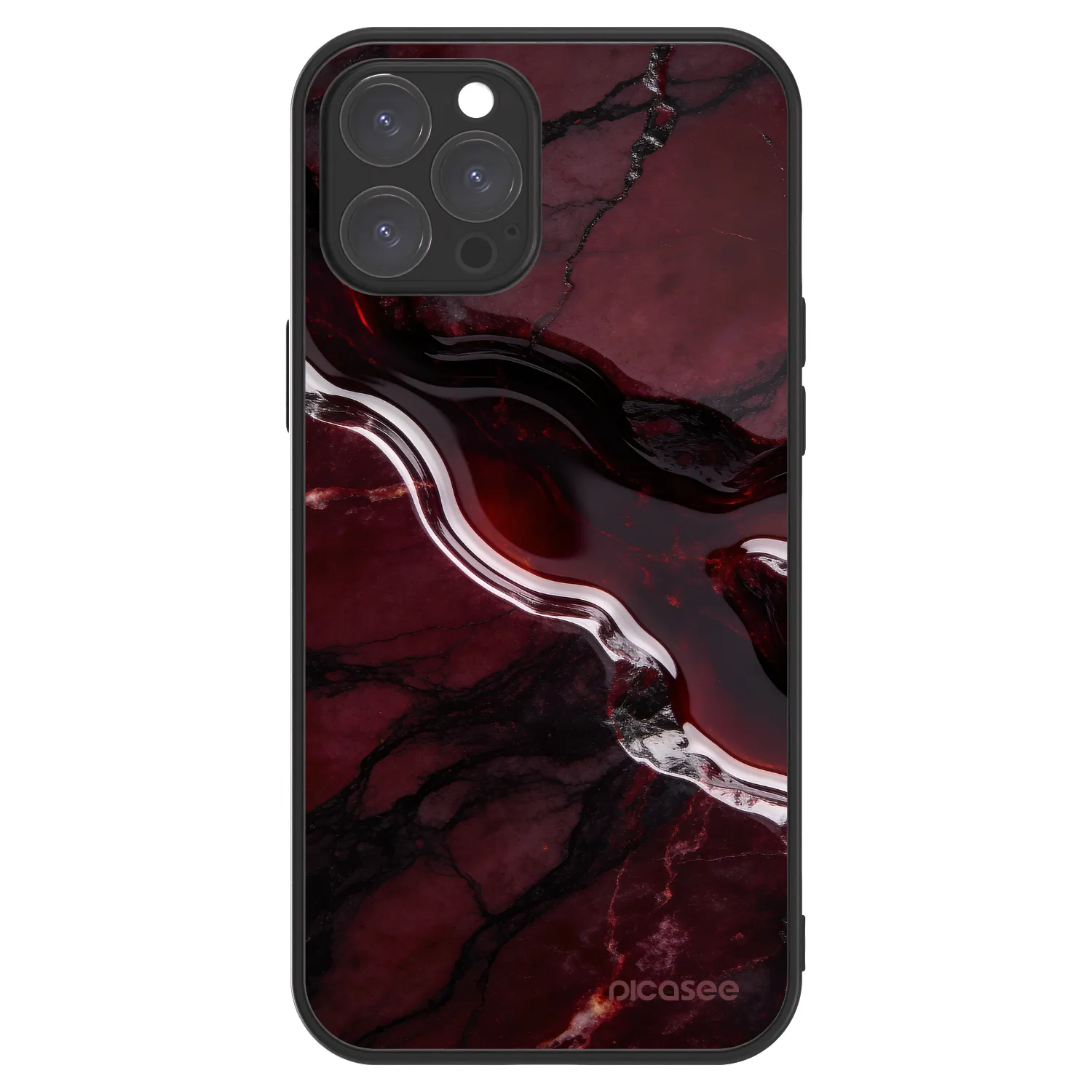 Picasee ULTIMATE CASE für Apple iPhone 12 Pro Max - Cherry stone