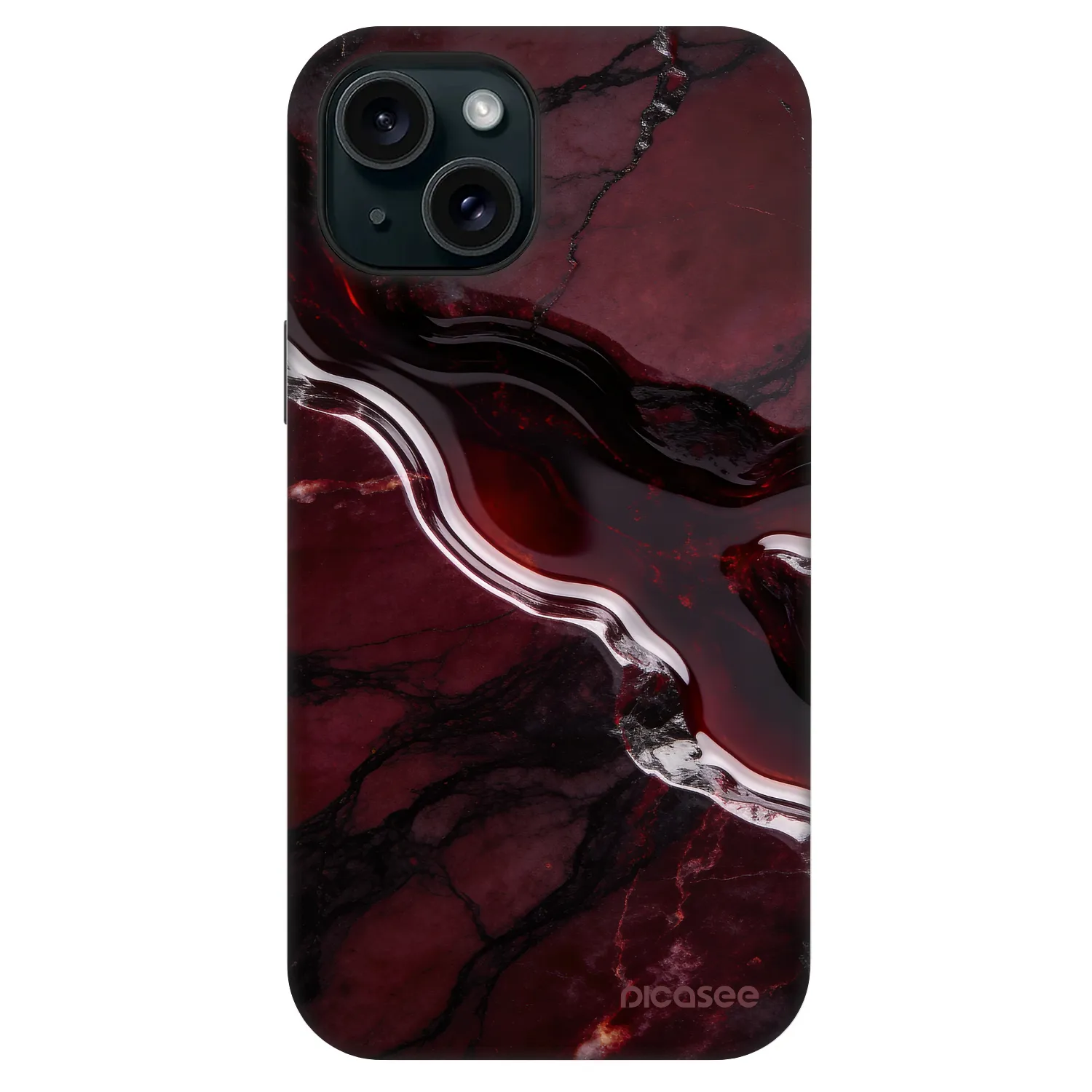 Picasee Fashion Case MagSafe für Apple iPhone 13 - Cherry stone