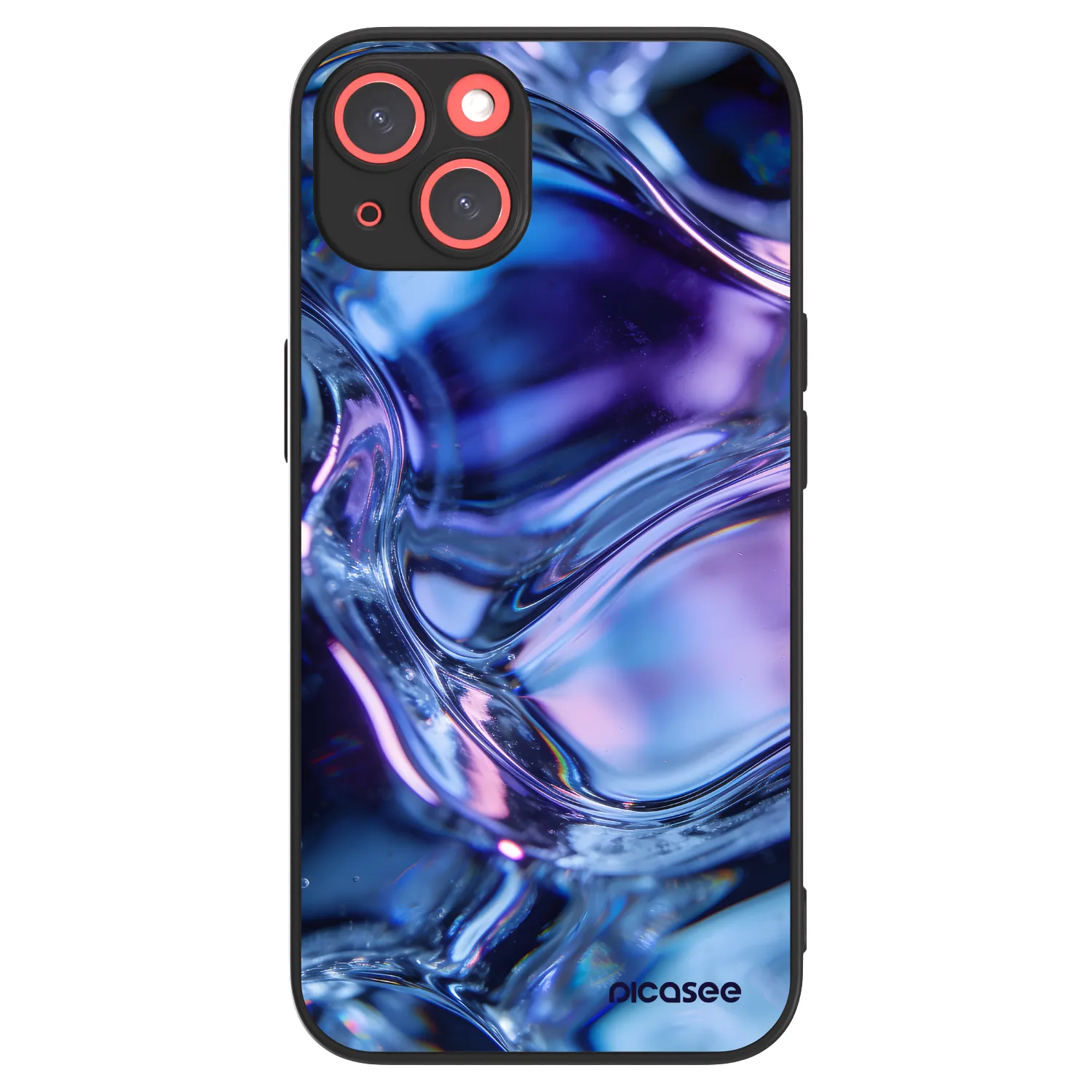Picasee ULTIMATE CASE MagSafe für Apple iPhone 13 - Iris liquid