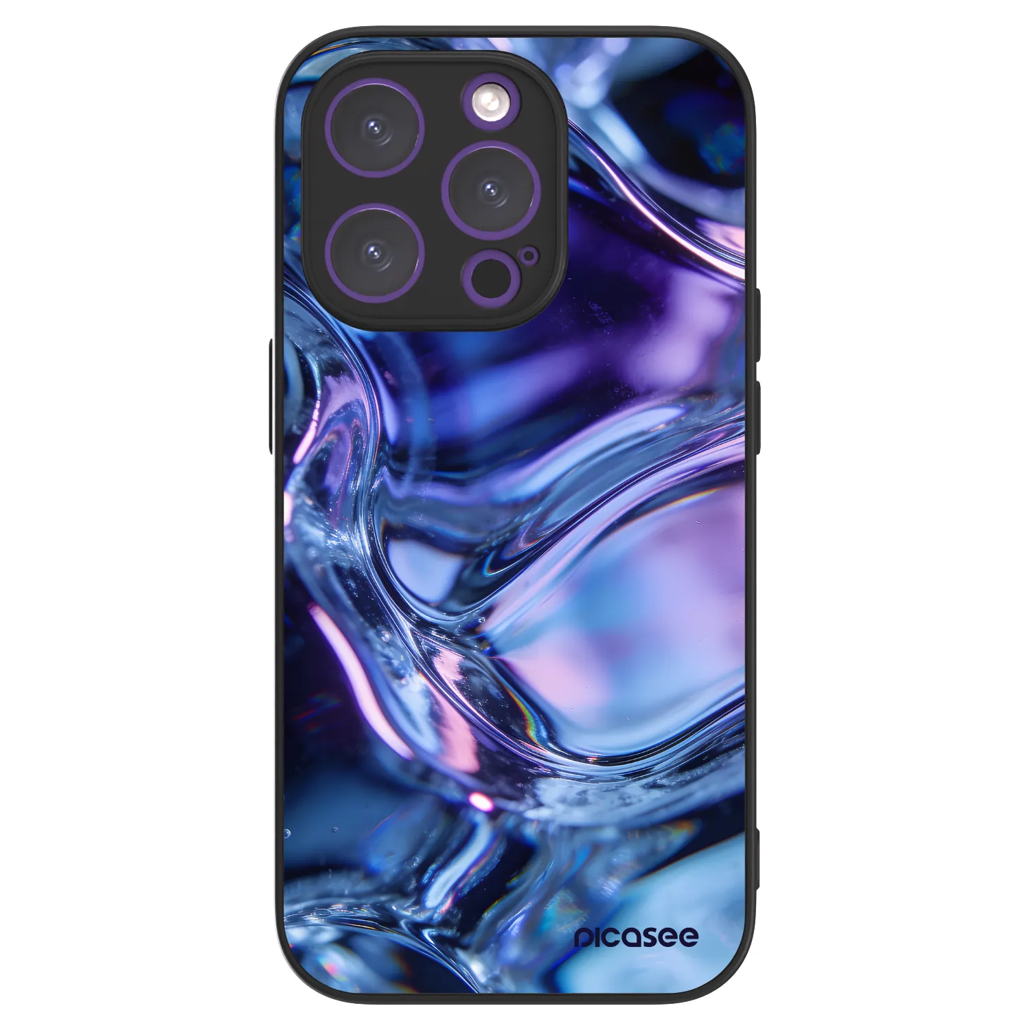 Picasee ULTIMATE CASE MagSafe für Apple iPhone 14 Pro - Iris liquid