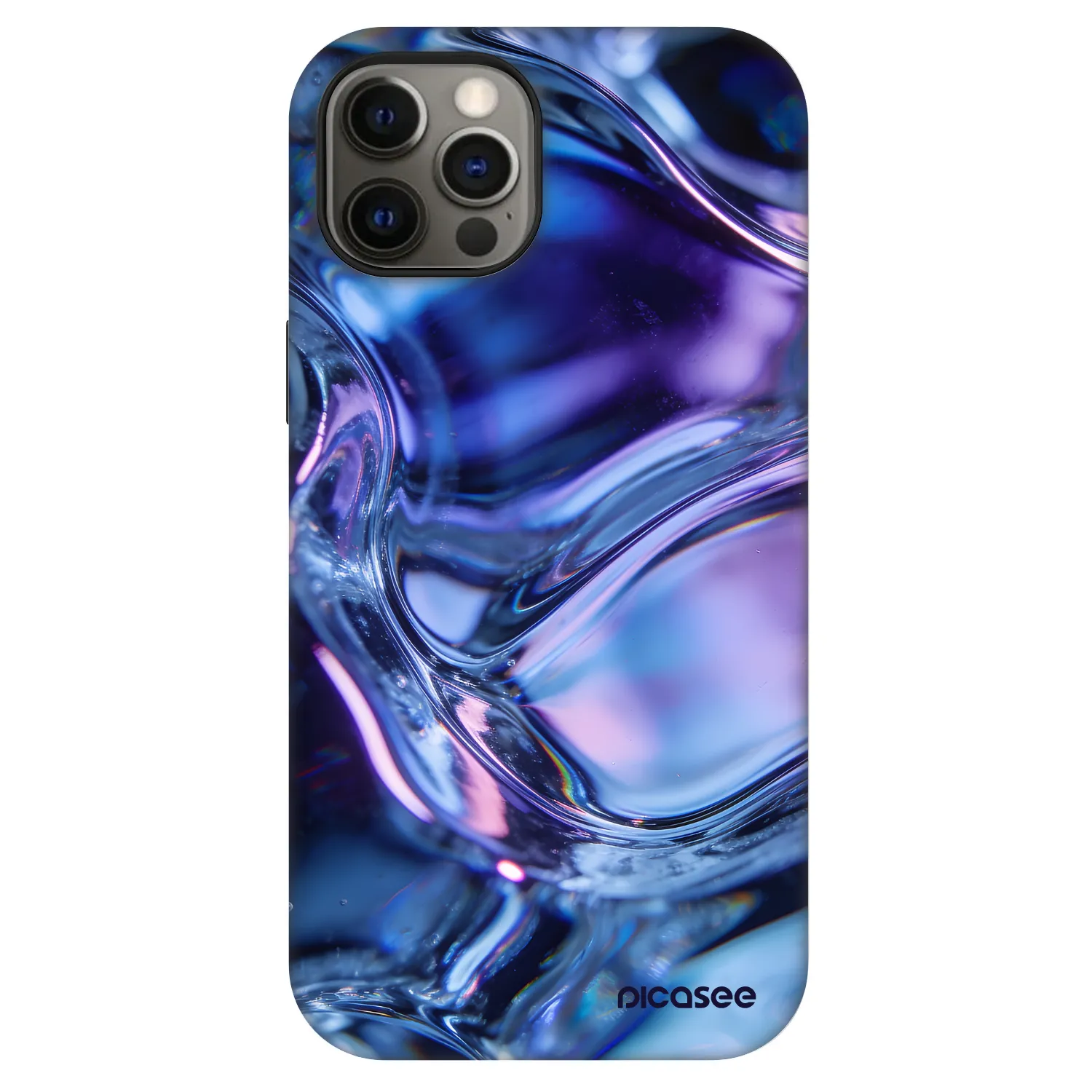 Picasee Fashion Case MagSafe für Apple iPhone 12 - Iris liquid