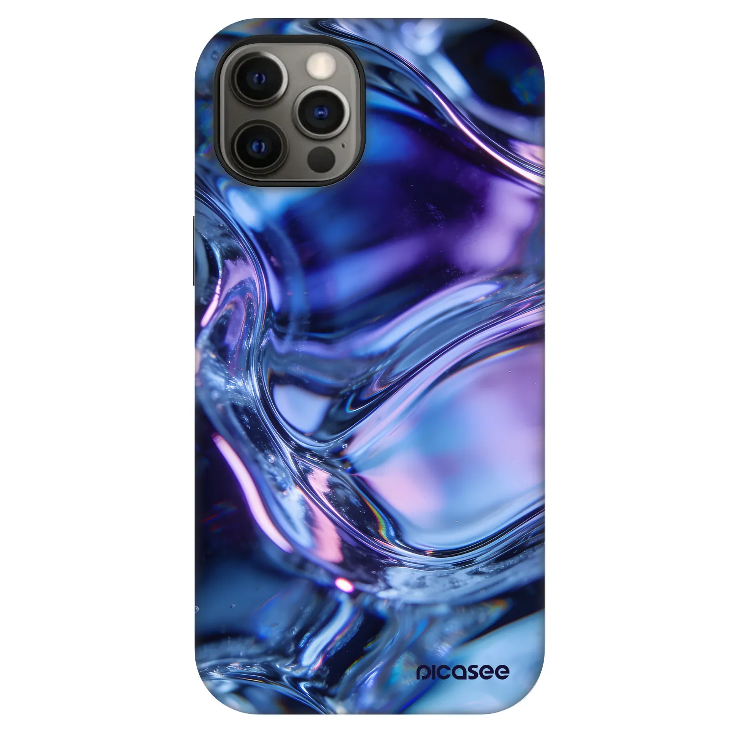 Picasee Fashion Case MagSafe für Apple iPhone 12 Pro - Iris liquid