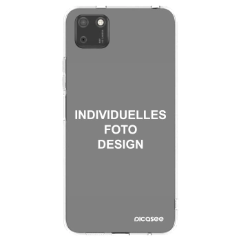 Picasee Huawei Y5P Hülle - Transparentes Silikon - Individuelles Fotodesign