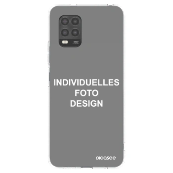 Picasee Xiaomi Mi 10 Lite Hülle - Transparentes Silikon - Individuelles Fotodesign