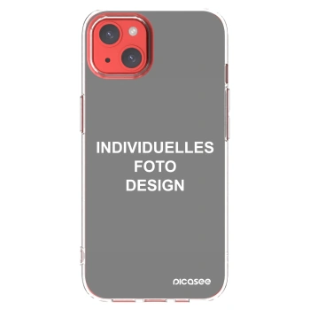 Picasee Apple iPhone 13 Hülle - Transparentes Silikon - Individuelles Fotodesign