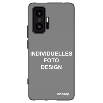 Picasee Xiaomi 11T Hülle - Schwarzes Silikon - Individuelles Fotodesign