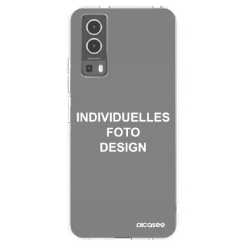 Picasee Vivo Y72 5G Hülle - Transparentes Silikon - Individuelles Fotodesign
