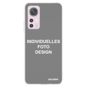 Picasee Xiaomi 12 Hülle - Transparentes Silikon - Individuelles Fotodesign