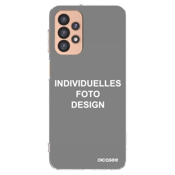 Picasee Samsung Galaxy A23 A236B 5G Hülle - Transparentes Silikon - Individuelles Fotodesign