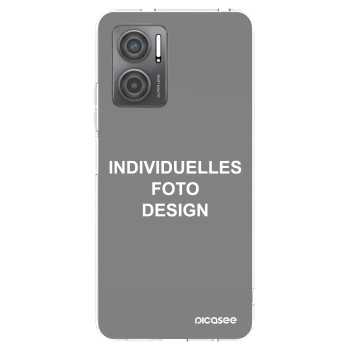 Picasee Xiaomi Redmi 10 5G Hülle - Transparentes Silikon - Individuelles Fotodesign