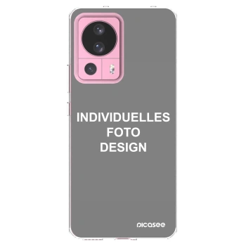 Picasee Xiaomi 13 Lite Hülle - Transparentes Silikon - Individuelles Fotodesign