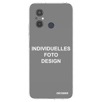 Picasee Xiaomi Redmi 12C Hülle - Transparentes Silikon - Individuelles Fotodesign