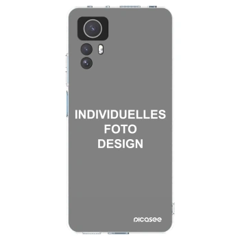 Picasee Xiaomi Redmi Note 12S Hülle - Transparentes Silikon - Individuelles Fotodesign