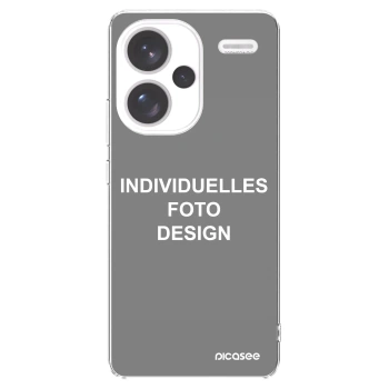 Picasee Xiaomi Redmi Note 13 Pro+ 5G Hülle - Transparentes Silikon - Individuelles Fotodesign