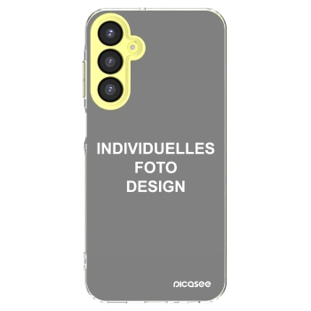 Picasee Samsung Galaxy A25 A256B 5G Hülle - Transparentes Silikon - Individuelles Fotodesign