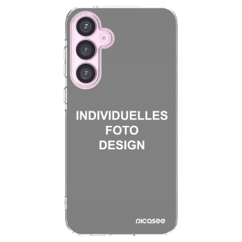 Picasee Samsung Galaxy A55 5G A556B Hülle - Transparentes Silikon - Individuelles Fotodesign