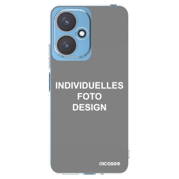 Picasee Xiaomi Redmi 13C 5G Hülle - Transparentes Silikon - Individuelles Fotodesign