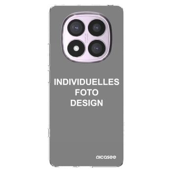 Picasee Xiaomi Redmi Note 14 Pro 4G Hülle - Transparentes Silikon - Individuelles Fotodesign