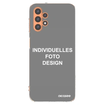 Picasee Samsung Galaxy A13 5G Hülle - Transparentes Silikon - Individuelles Fotodesign