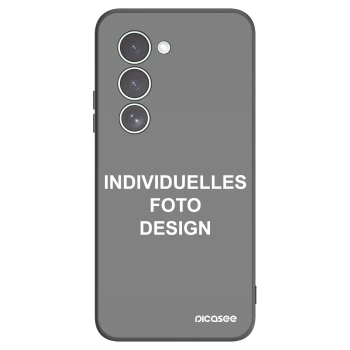 Picasee Xiaomi Redmi 15 5G Hülle - Schwarzes Silikon - Individuelles Fotodesign