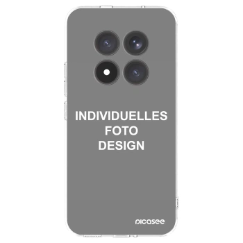 Picasee Xiaomi Redmi Note 15 Pro+ Hülle - Transparentes Silikon - Individuelles Fotodesign