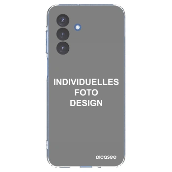 Picasee Samsung Galaxy A17 5G Hülle - Transparentes Silikon - Individuelles Fotodesign