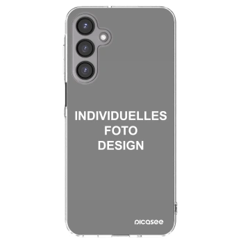 Picasee Samsung Galaxy A16 4G Hülle - Transparentes Silikon - Individuelles Fotodesign