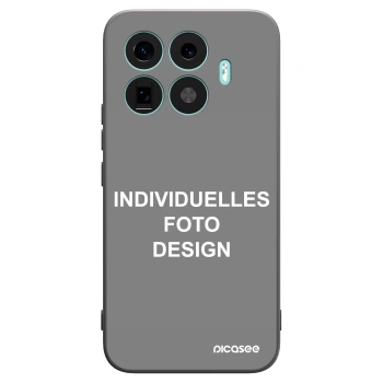 Picasee Xiaomi 17T Pro Hülle - Schwarzes Silikon - Individuelles Fotodesign