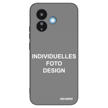 Picasee Xiaomi Redmi Note 17 Pro 5G Hülle - Schwarzes Silikon - Individuelles Fotodesign