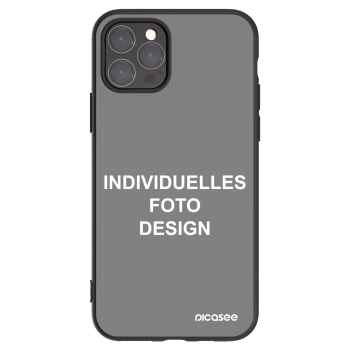 Picasee Apple iPhone 11 Pro Hülle - Schwarzes Silikon - Individuelles Fotodesign