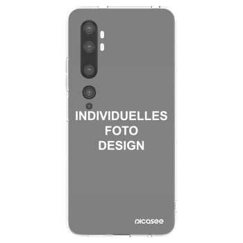 Picasee Xiaomi Mi Note 10 (Pro) Hülle - Transparentes Silikon - Individuelles Fotodesign