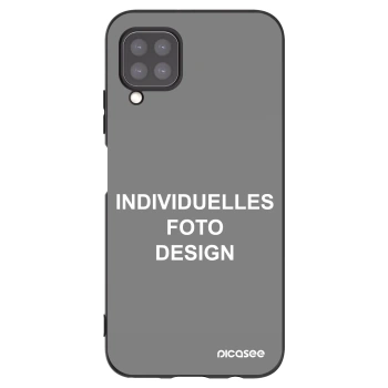 Picasee Huawei P40 Lite Hülle - Schwarzes Silikon - Individuelles Fotodesign